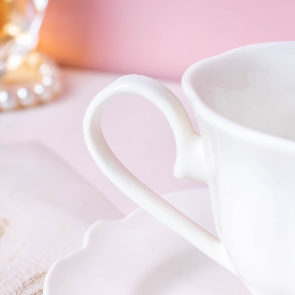 Serena White Truffle Elegant Cup And Saucer 150 ml