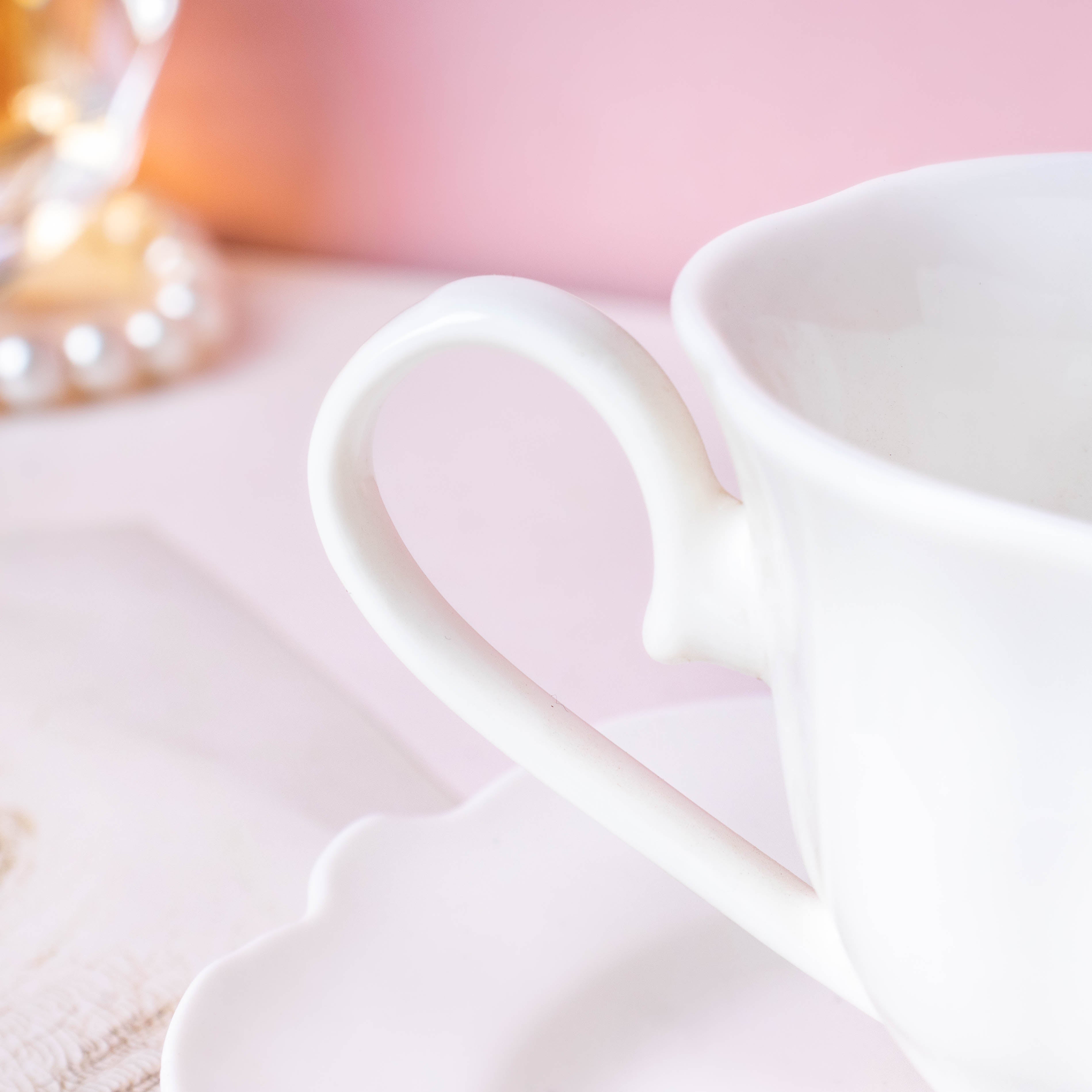 Serena White Truffle Elegant Cup And Saucer 150 ml