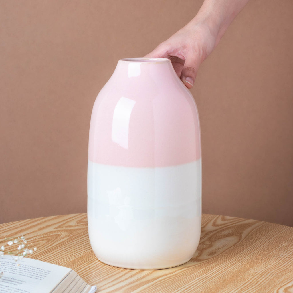 Dual Toned Flower Vase
