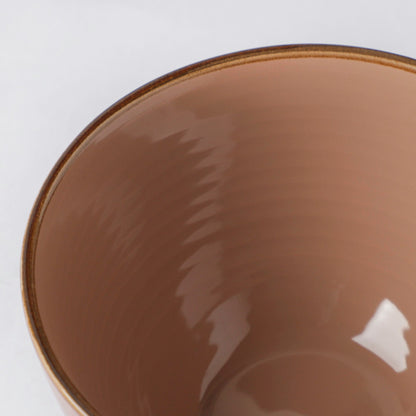 Adora Rimmed Glossy Soup Bowl Pink 550ml