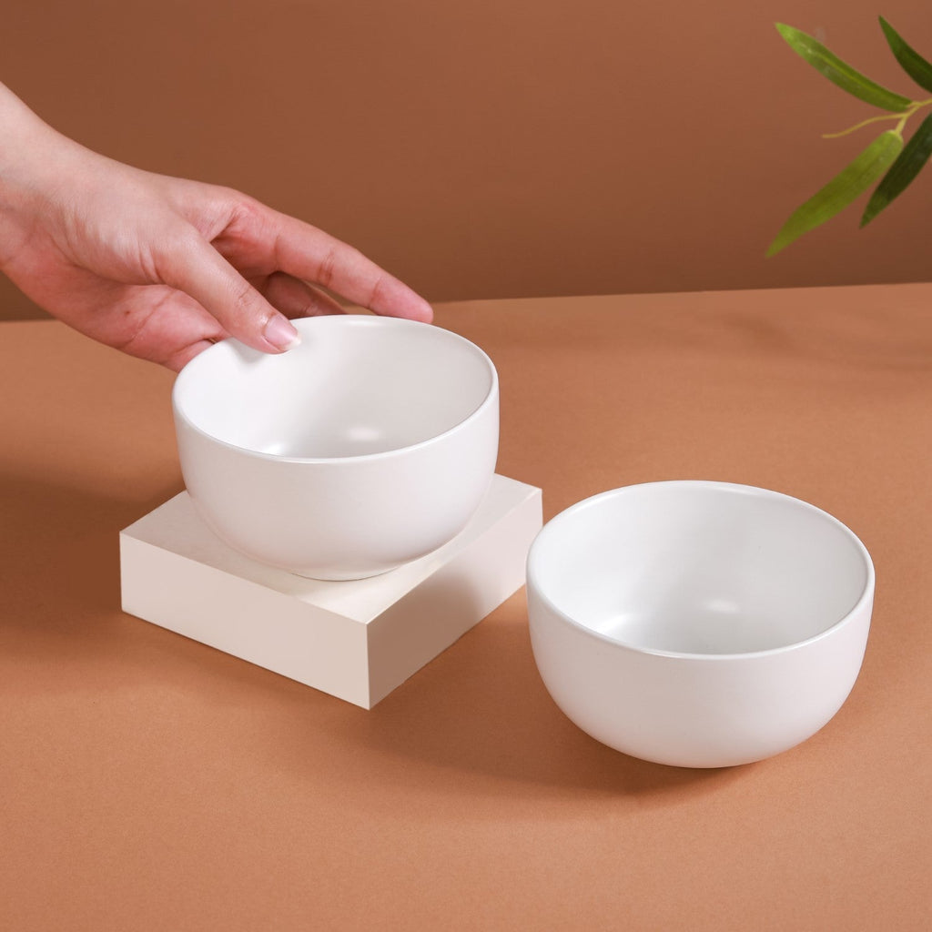 Ceramic Bowl For Chips Set of 2