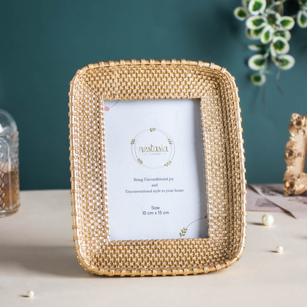 Rectangle Gold Photo Frame
