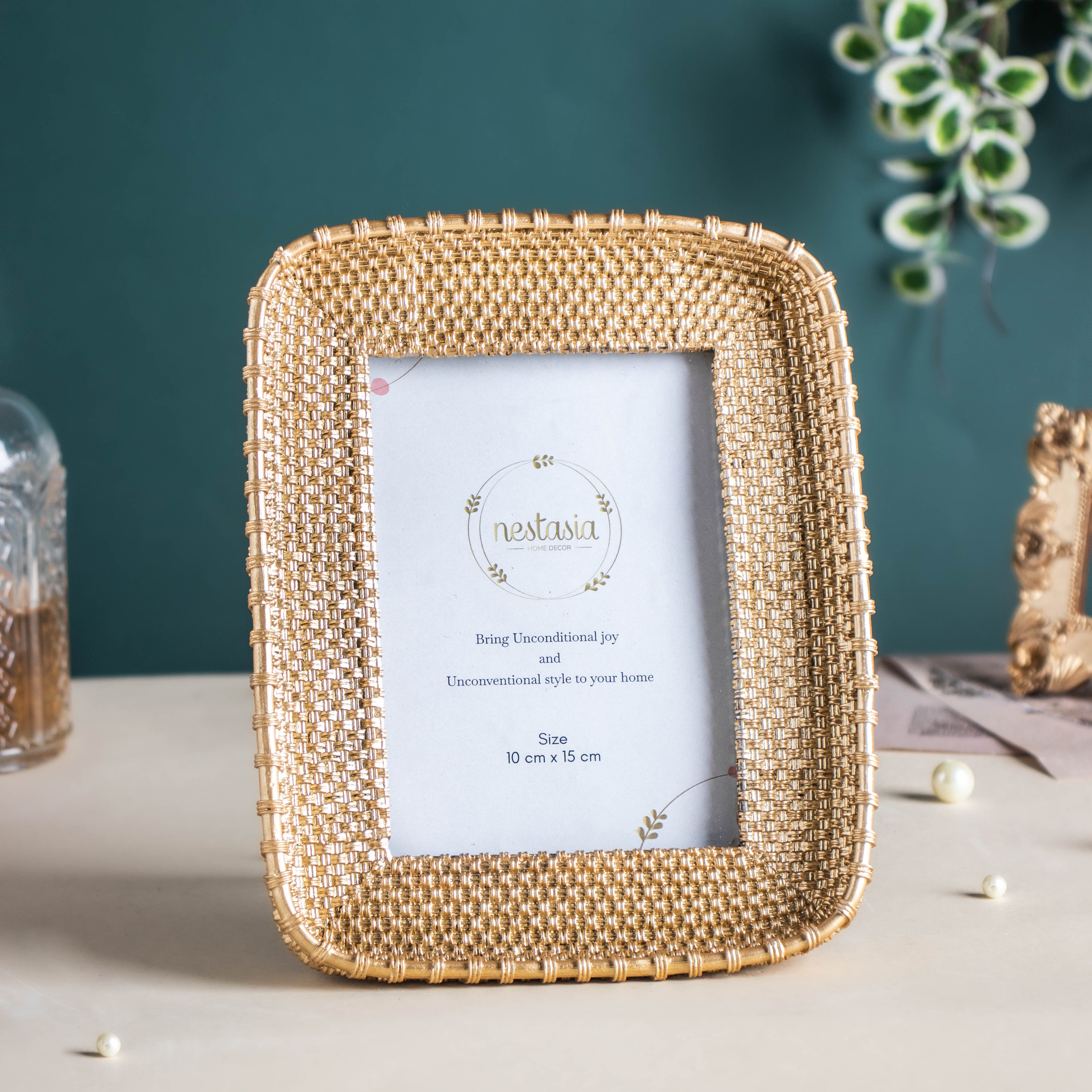 Rectangle Gold Photo Frame