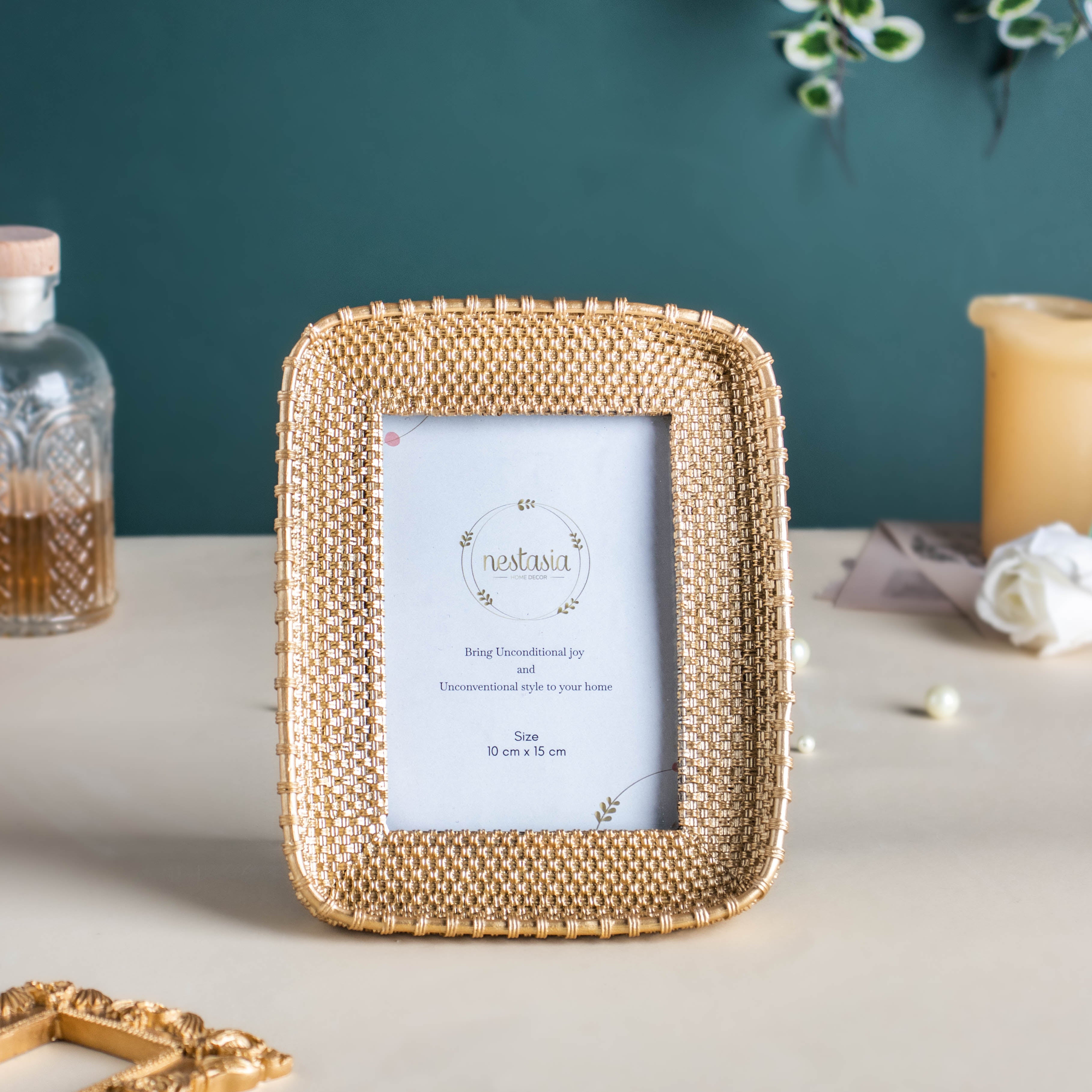 Rectangle Gold Photo Frame