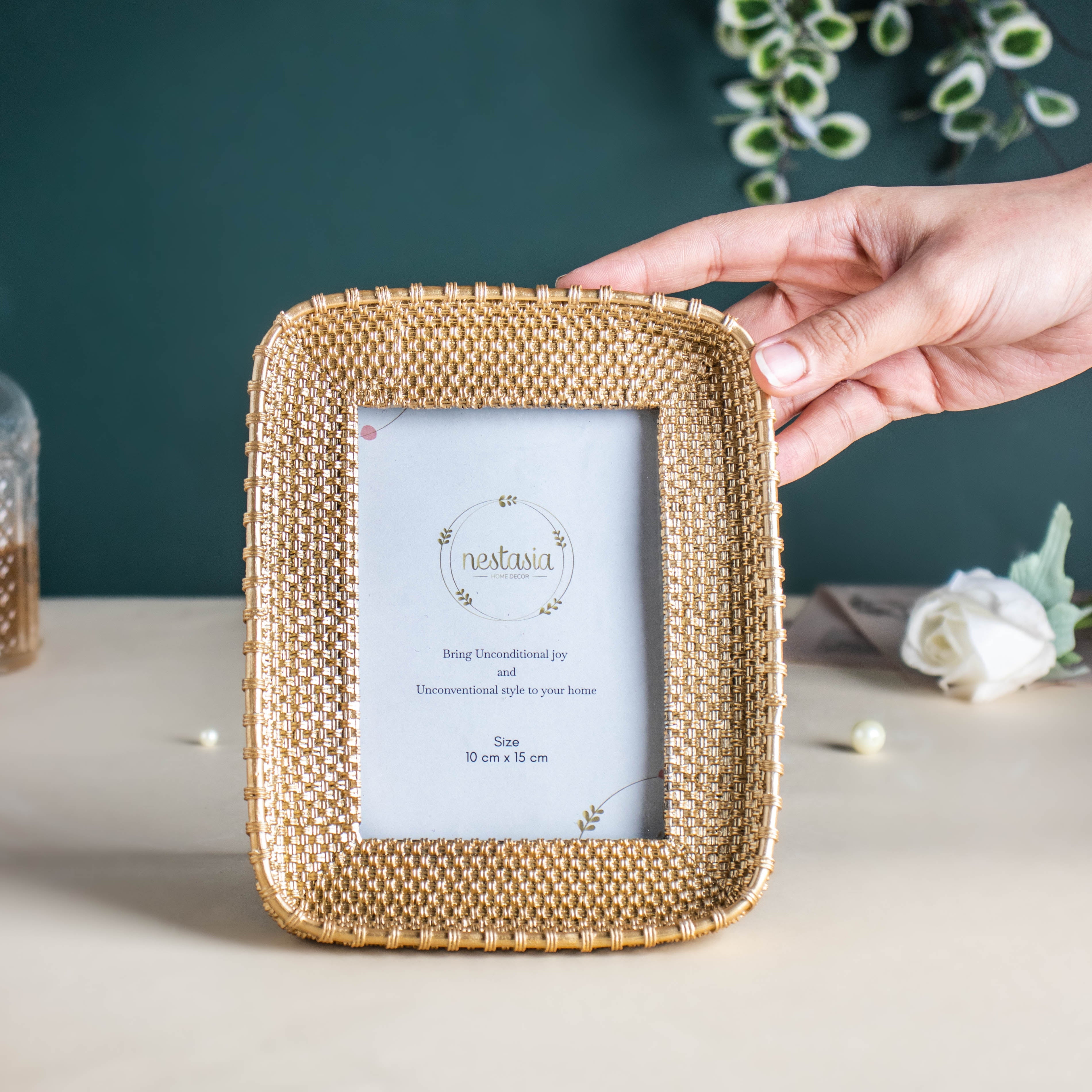 Rectangle Gold Photo Frame