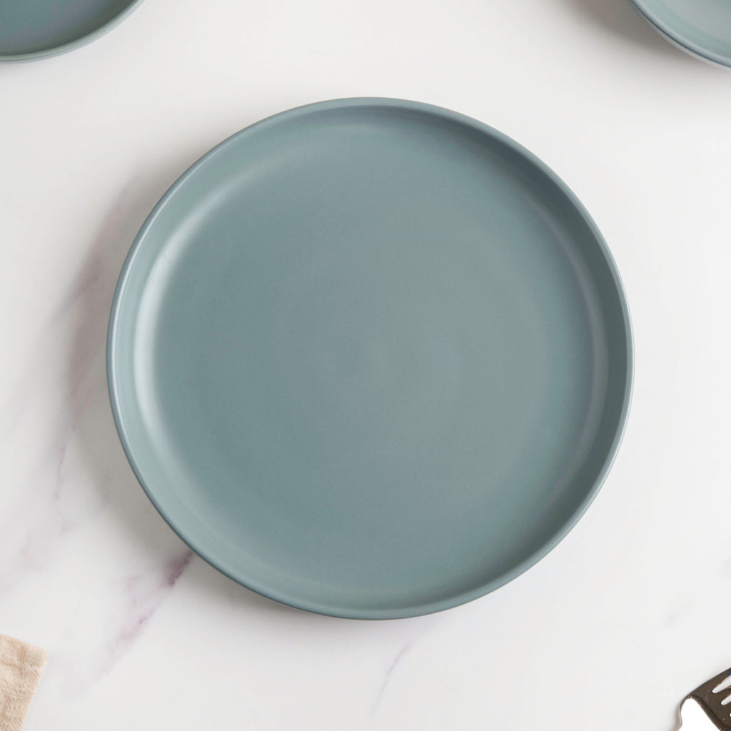 Riona Ceramic Dinner Plate Green Grey 10 Inch