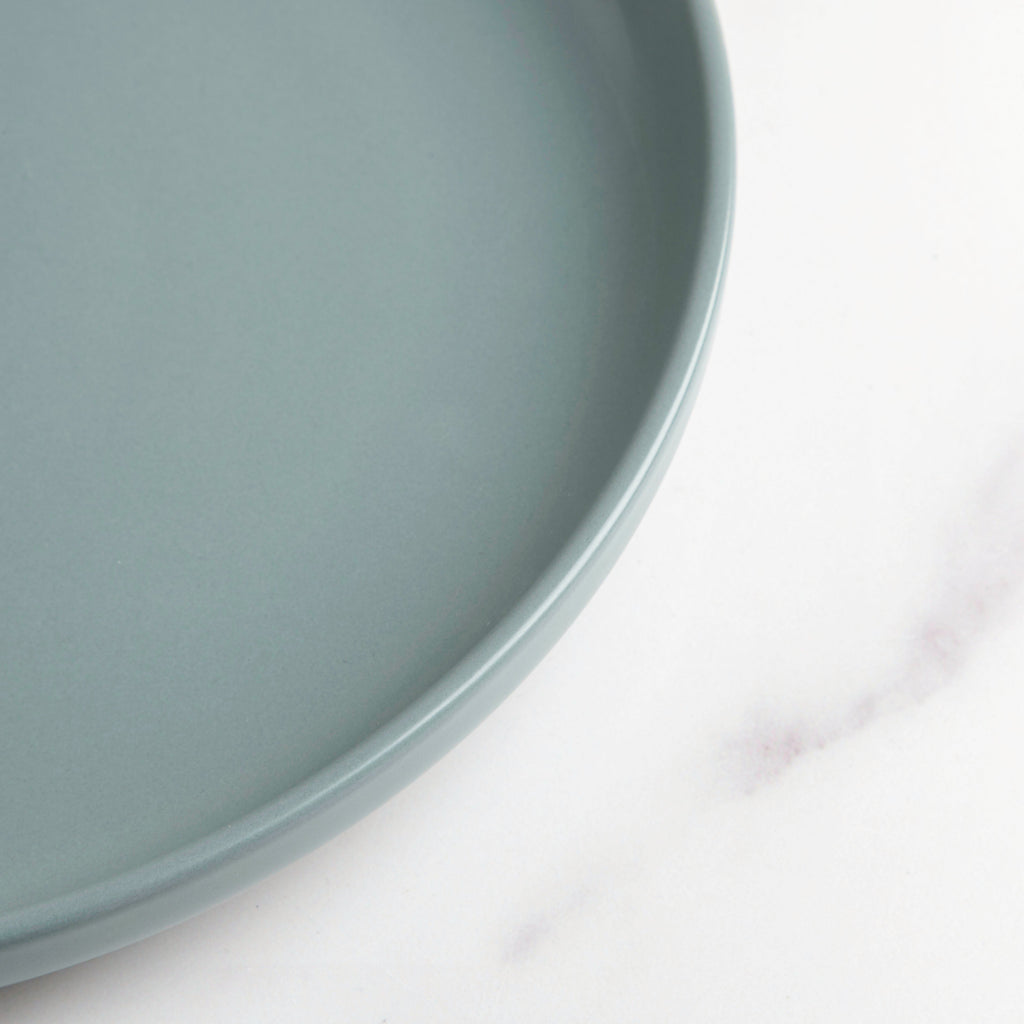 Riona Ceramic Dinner Plate Green Grey 10 Inch