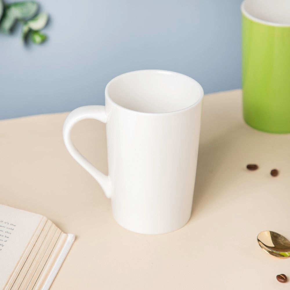 Ivory White Glossy Mug 350 ml