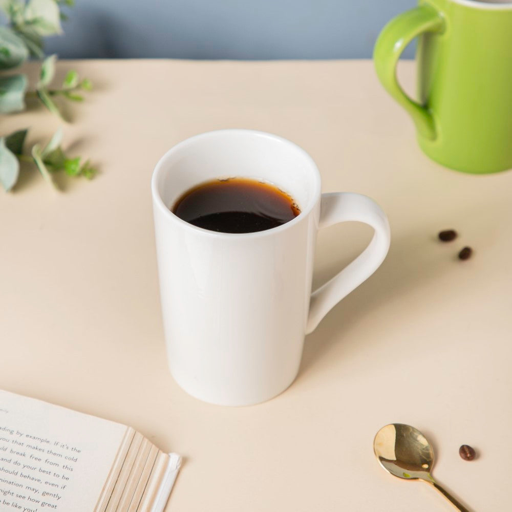 Ivory White Glossy Mug 350 ml