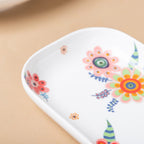 Rectangle Floral Plate