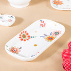 Rectangle Floral Plate