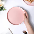 Pink Floral Plates