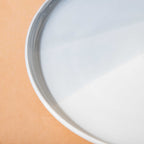 Ombre Snack Plate Grey 7 Inch
