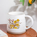 Floral Tulip Ceramic Mug 350 ml