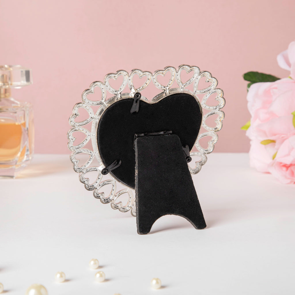 Crystal Heart Frame 5 Inch