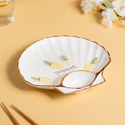 Seashell Snack Plate
