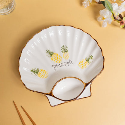 Seashell Snack Plate