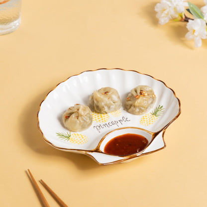 Seashell Snack Plate