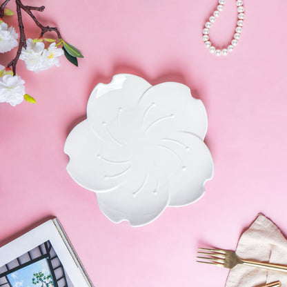 Lotus White Plate