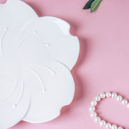Lotus White Plate