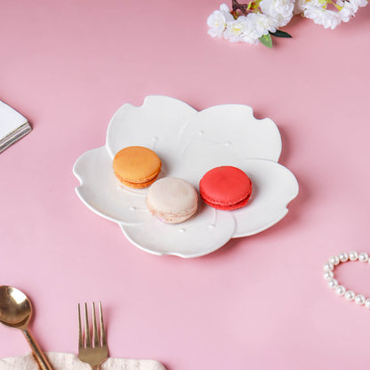 Lotus White Plate