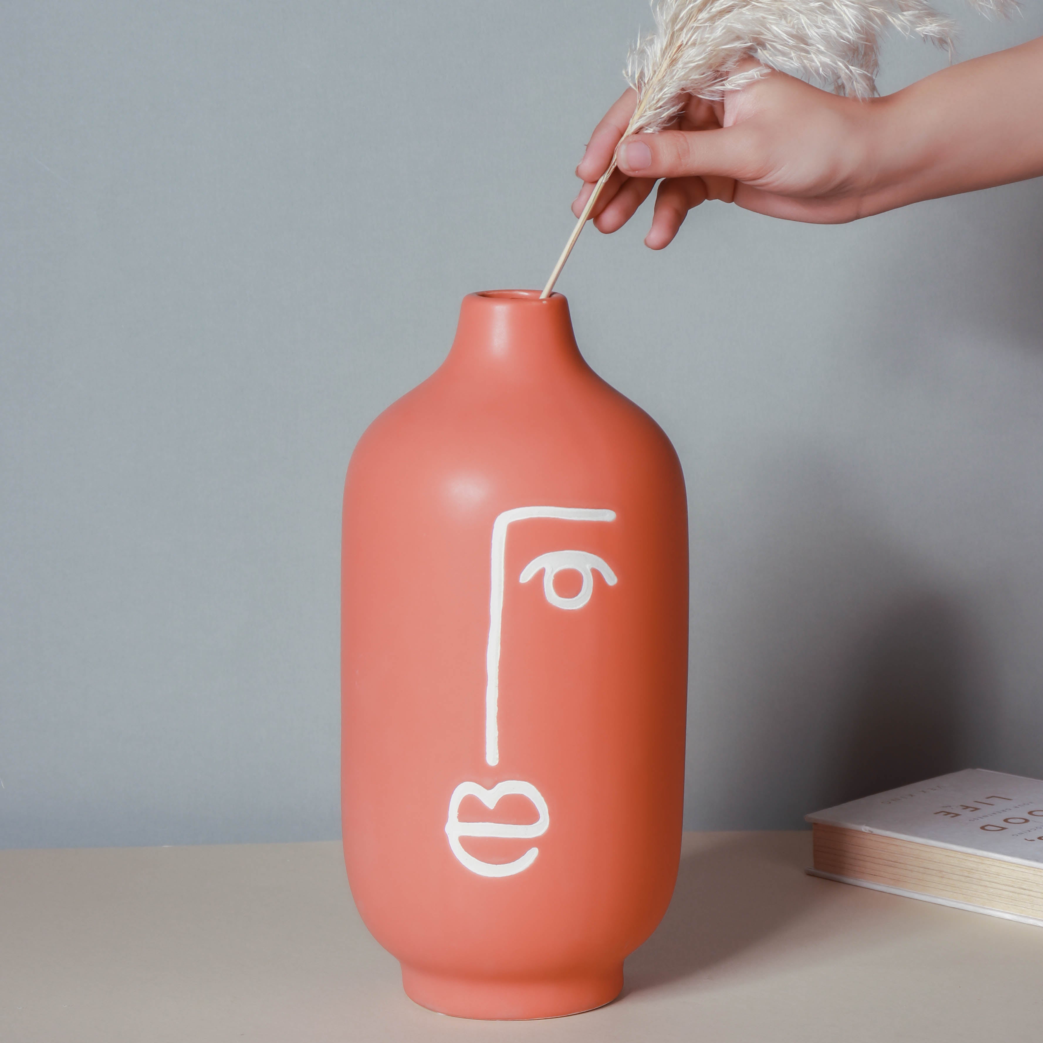 Artistic Face Vase Large