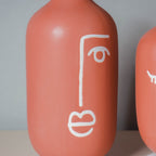 Artistic Face Vase Large