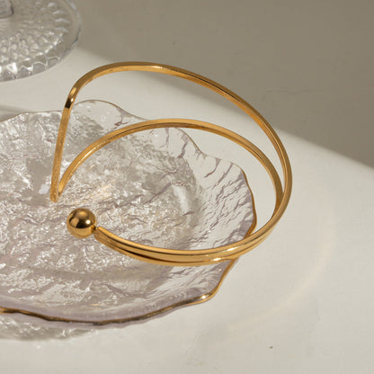 Stylish Triangle Cuff Bracelet