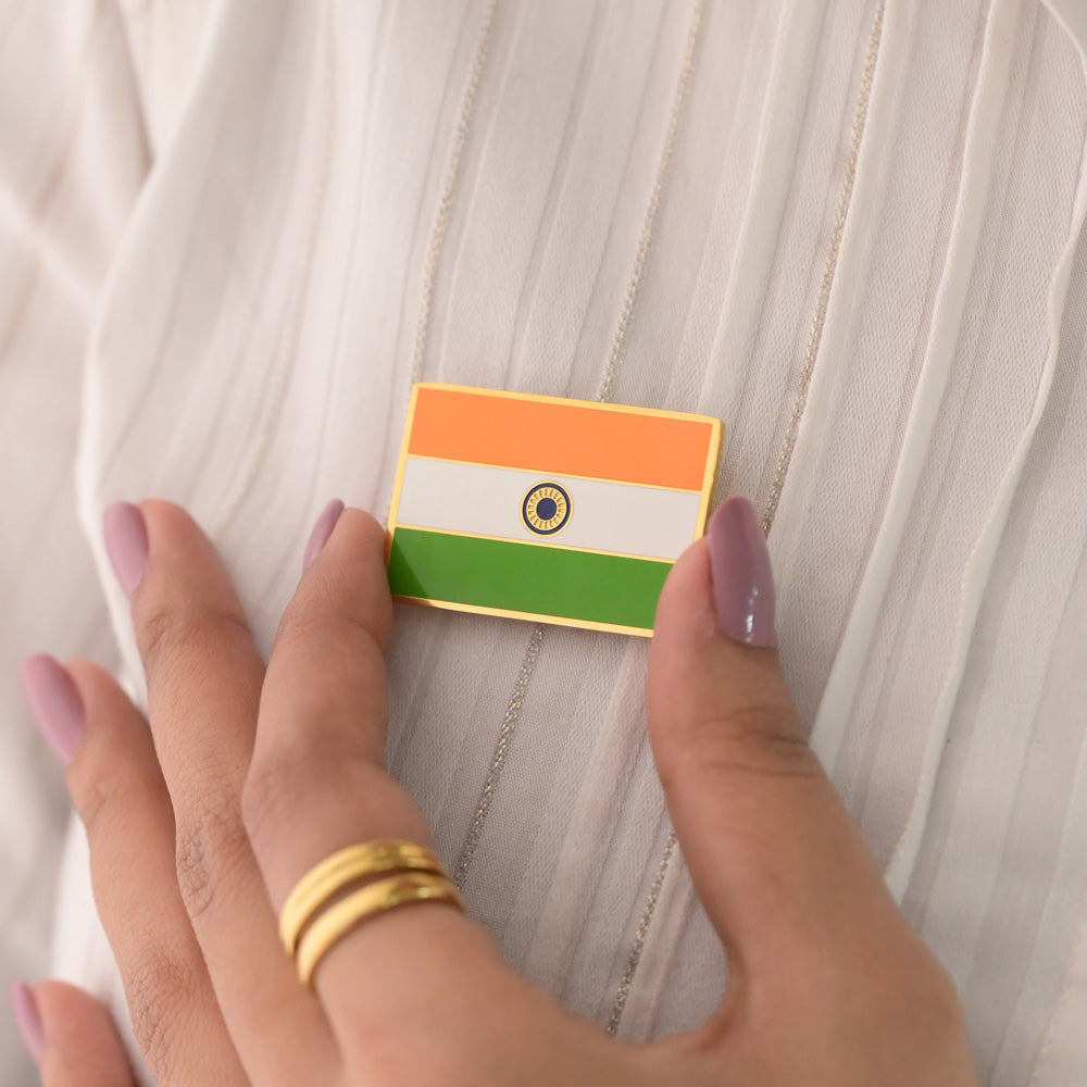Indian Flag Lapel Pin