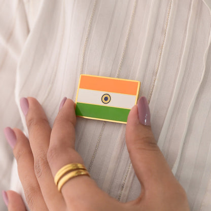 Indian Flag Lapel Pin