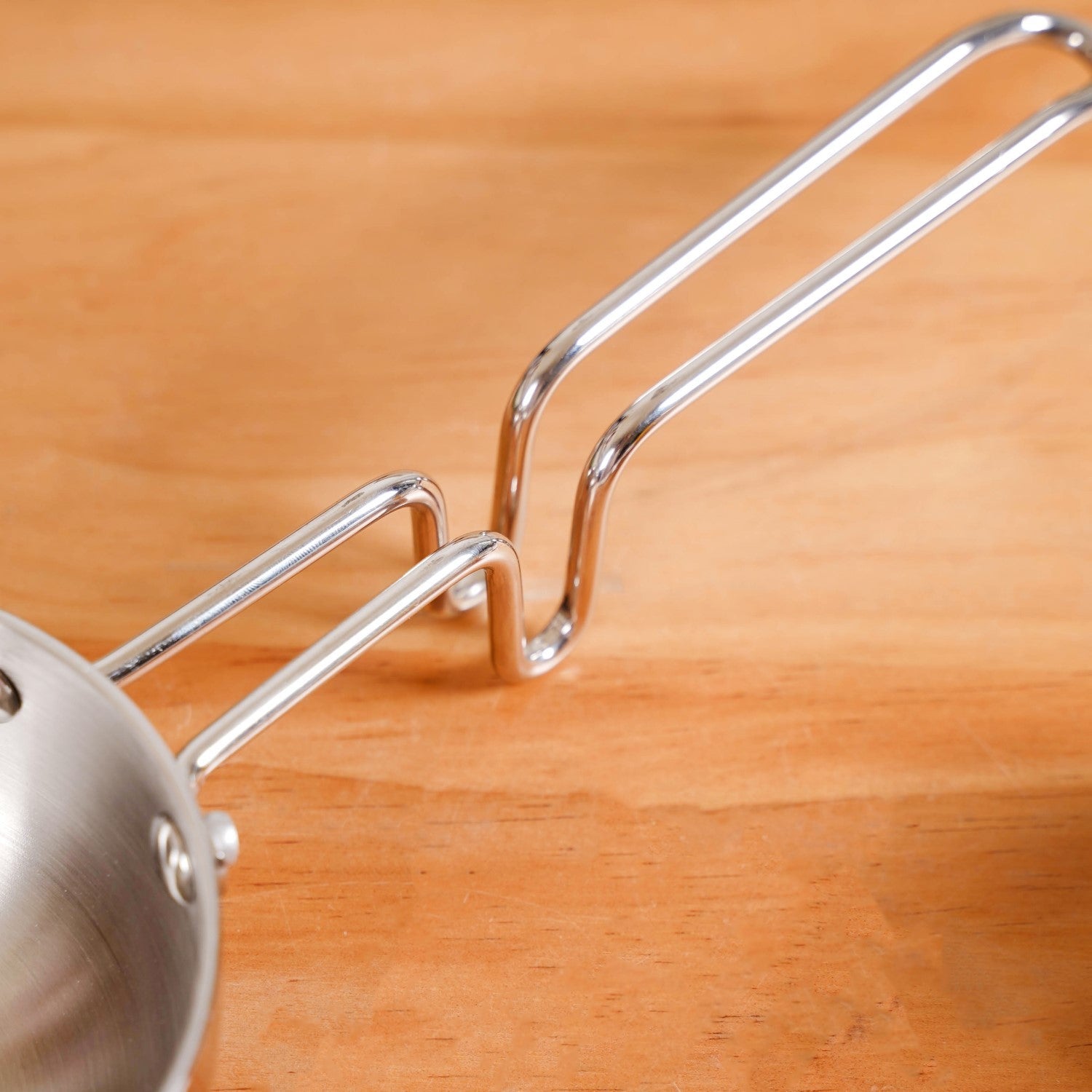 Induction Safe Tri Ply Stainless Steel Tadka Pan 540ml