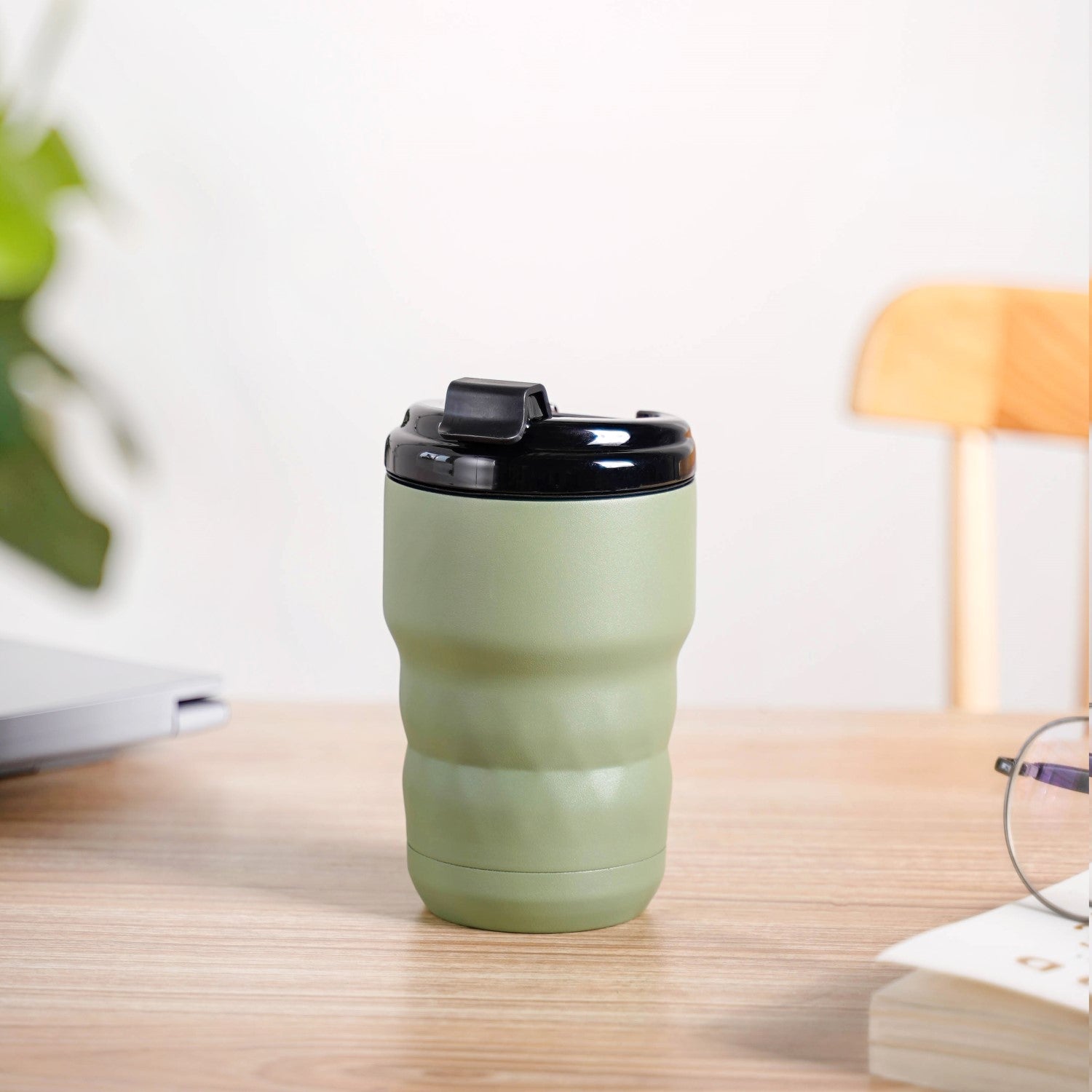 Brewster Insulated Travel Coffee Tumbler Seaweed Green 350ml