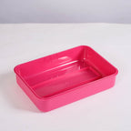 Bento Pink 4 Grid Stainless Steel Lunch Box For Office 950ml