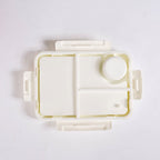 Bento Pink 4 Grid Stainless Steel Lunch Box For Office 950ml