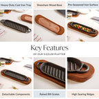 Iron Hotplate Sizzler Set