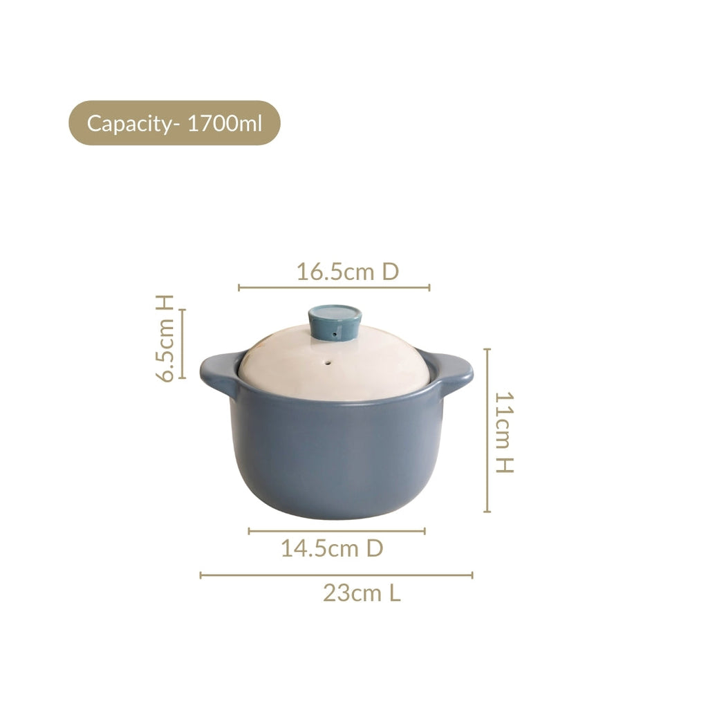 KindlePot Ceramic Cooking Dish 1700ml