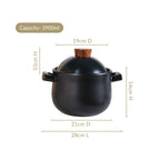 Claymist Asian Ceramic Cooking Pot 3900ml