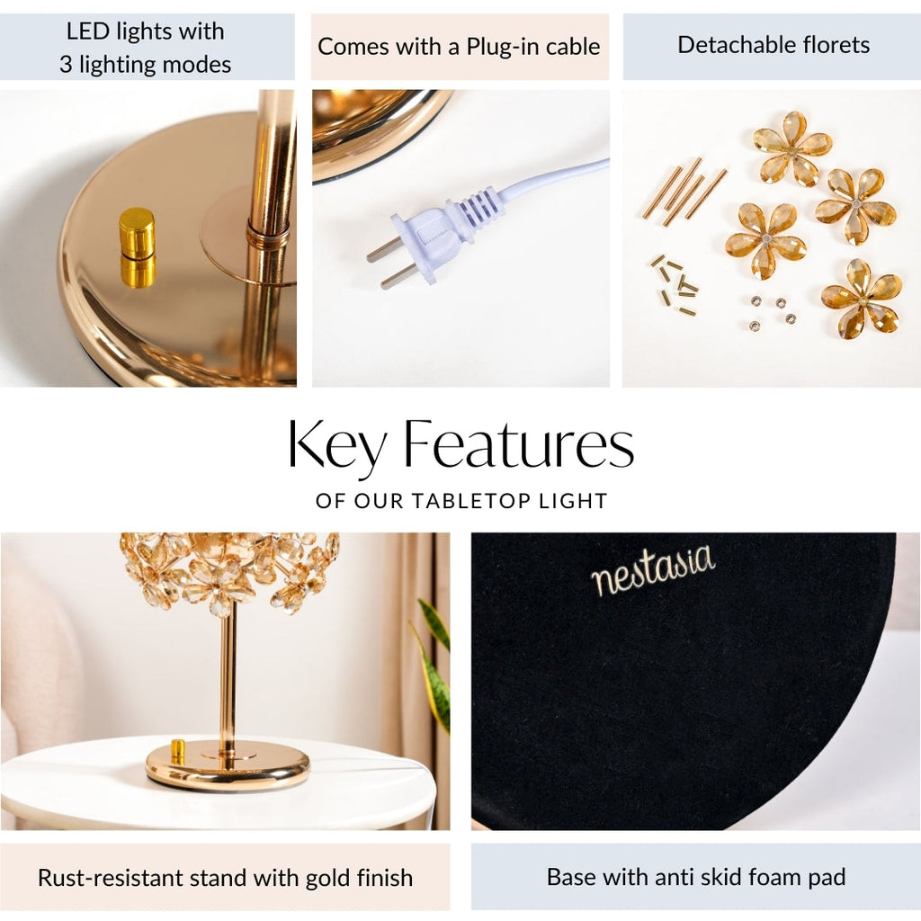 Full Bloom Tabletop LED Lamp