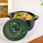 Botanica Japanese Ceramics Cooking Pot With Lid 3600ml