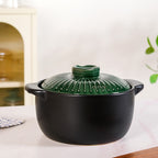Botanica Japanese Ceramics Cooking Pot With Lid 3600ml