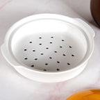 Clementine Japanese Style Ceramic Cooking Pot With Steamer 4100ml