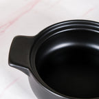 Lumea Japanese Style Earthenware Clay Cooking Pot 1600ml