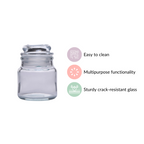 Airtight Mini Spice Jars Set Of 12 100ml