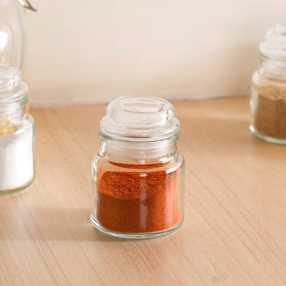 Airtight Mini Spice Jars Set Of 12 100ml