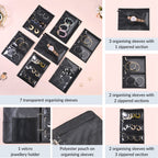 Jewellery Organising Folder Blue