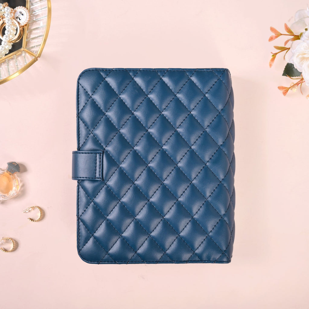 Jewellery Organising Folder Blue