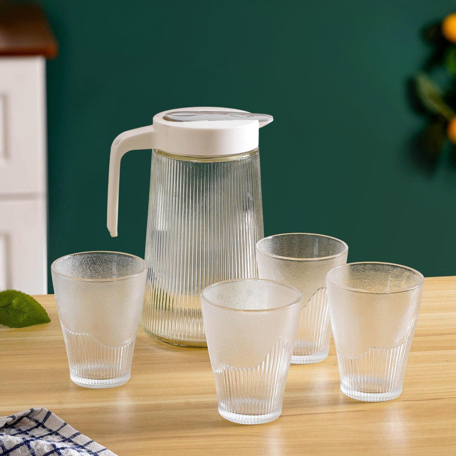 Jug And Glass Set Of 5