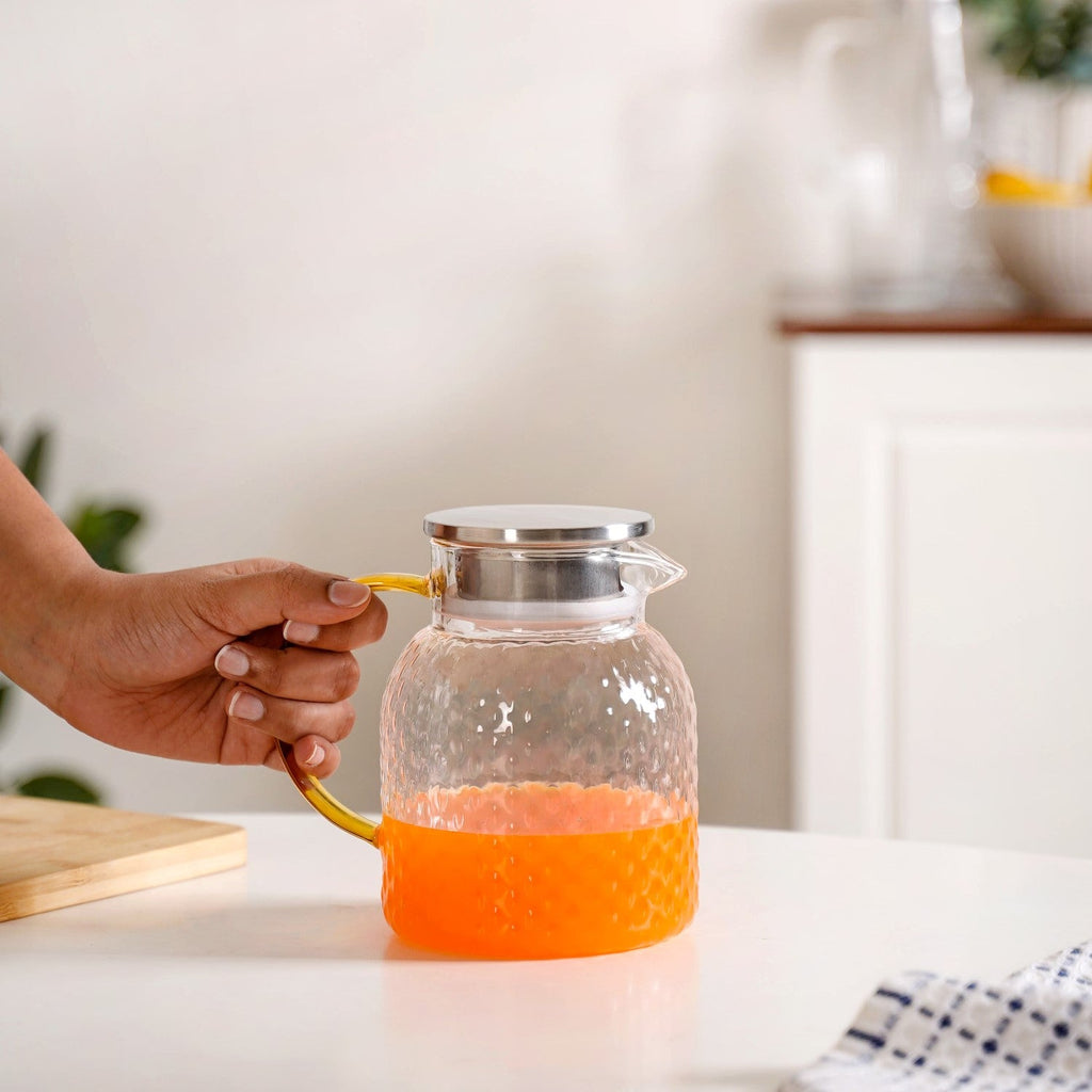 Juice Jug With Metal Lid 1100ml