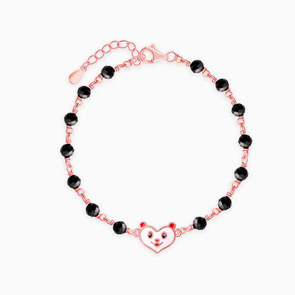 Rose Gold Cute Nazariya Boo Kids Bracelet (2 - 8Years)