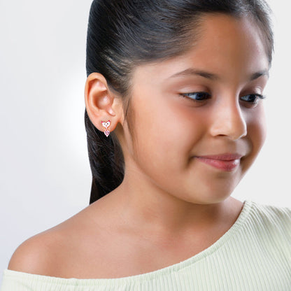 Rose Gold Joyful Boo Earrings